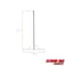 Extreme Max 3005.4095 36" Commercial-Grade Screening Rake for Beach and Lawn Care with 66" Handle 3005.4095 - alternate 3